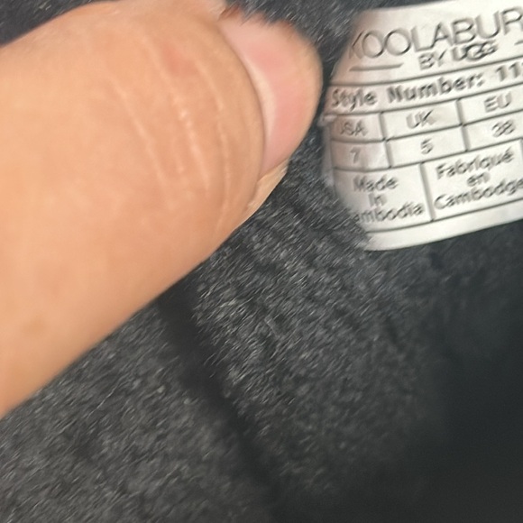 Kookaburra by Ugg black boots size 7 - Picture 7 of 7